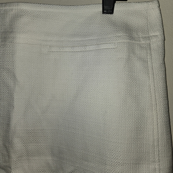Talbots Classic White Mini Skirt - Picture 3 of 7
